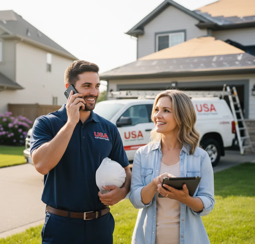 USA Roof Repair Experts customer support in Closter